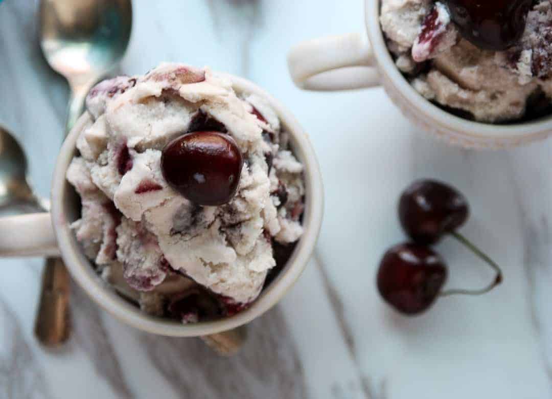 Cherry Amaretto Ice Cream