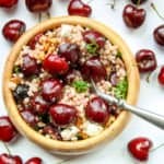 Cherry Walnut Couscous Salad