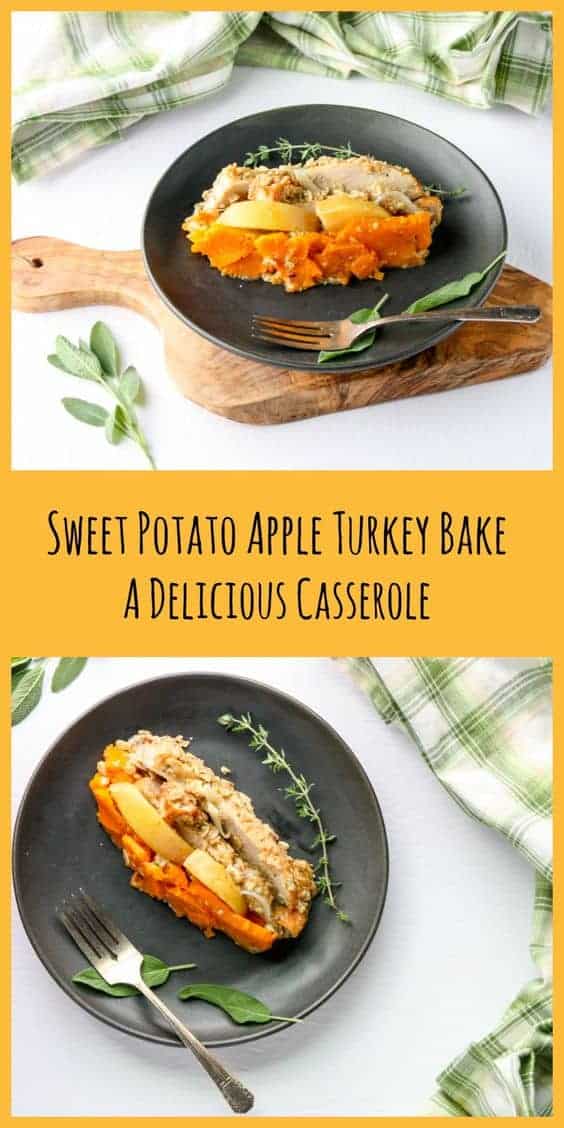 Sweet Potato Apple Turkey Bake